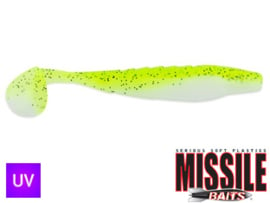 Missile Baits Shockwave 4,25" Chartreuse White ***NIEUW***