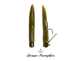 Lunkerhunt Finesse Worm 3" Green Pumpkin