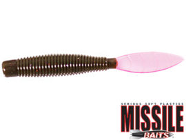 Missile Baits Ned Bomb 3,25" Green Pumpkin Purple Pink Tail