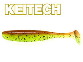 Keitech Easy Shiner 3,5" Motoroil/Chartreuse