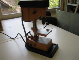 Goudsmid Horloge Tafelboormachine uit ons atelier z.g.a.n.