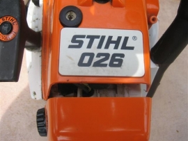 Stihl type 026 top beste motorkettingzaag z.g.a.n.