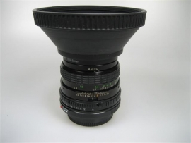 Sigma mini-wide lens 1:2.8 f=28mm voor Canon camera met zonnekap