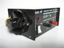 Power Supply DC-13,8 volt met koelventilator nieuw