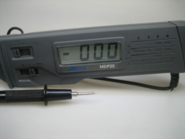 Multimeter MDP20 van Metrotest met draagtas nieuw.