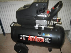 Lucht Compressor Mobiel op 220 volt 50 lieter NR.MC202