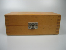 Micro tester jka nieuw in houten box uit ons horloge atelier