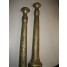 Te koop 2 x kunststof kaarsen kandelaars NR.KKK0336G