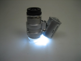 Microscoop Mini 45 x Vergroting incl. Zwart Opberg Etui Nieuw