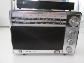 Hitachi marine wereldradio met pijl instrument i.z.g.s.