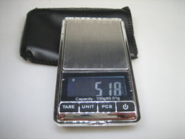 Digitaal Pocket Weegschaal tot 100 gram Nieuw uit voorraad
