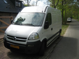 Bedrijfswagen Opel Movano L2H2 met echte kilometerstand van 58000 Km APK 9 Juli 2026