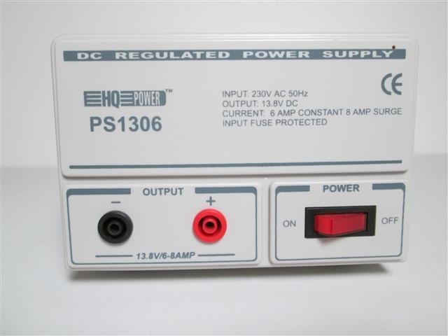 Power Supply 13.8V 6A Nieuw