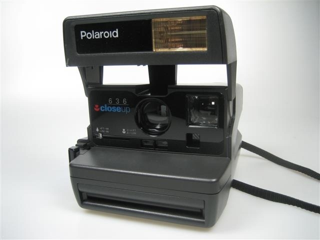 Polaroid camera 636 met close up, film 600 z.g.a.n.