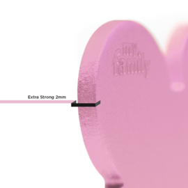 Basic Collection - Small Round Pink