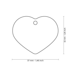 Basic Collection - Big Heart Black