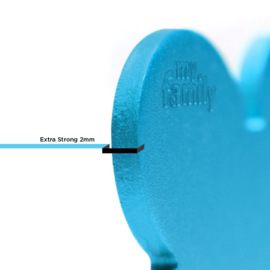 Basic Collection - Small Bone Light Blue