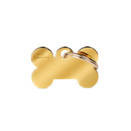 Basic Collection - Small Bone Golden Brass