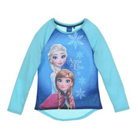 Disney Frozen - Kinder/ kleuter - longsleeve - shirt - Blauw of Roze