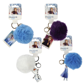 Frozen 2 pom pom sleutelhanger