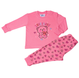 Fun2wear - Baby/Peuter - meisjes - pyjama - Sweet Love