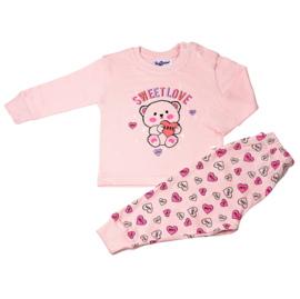 Fun2wear - Baby/Peuter - meisjes - pyjama - Sweet Love