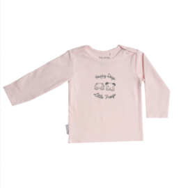 Frogs en Dogs - Baby / Newborn / shirt - roze