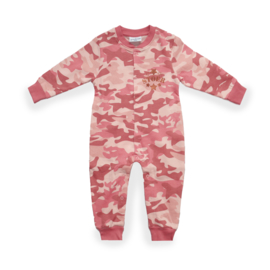 Frogs and dogs  - Stoer Camo pink - kinder/tiener - meisjes - onesie/pyjama