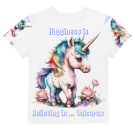 Unicorn - t-shirt - voor en achterkant print