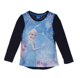 Disney Frozen - Kinder/ kleuter - longsleeve- shirt - Blauw of Roze