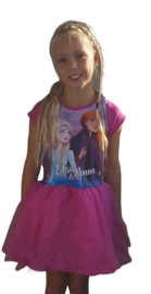 Disney Frozen - tule jurk - korte mouwen