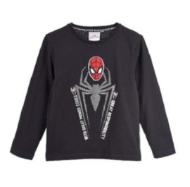 Spiderman - longsleeve - grijs of zwart