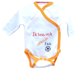 Oranje - romper- Oranje fan