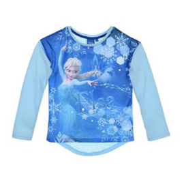 Disney Frozen - Kinder/ kleuter - longsleeve- shirt - Blauw of Roze