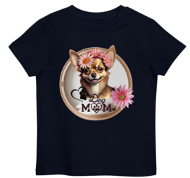 Dog Mom - t-shirt  - biologisch katoen