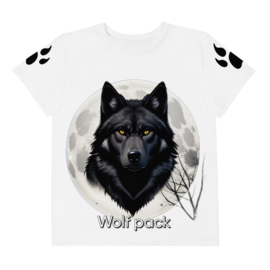 Wolf Pack - t-shirt - print voor en mouw print