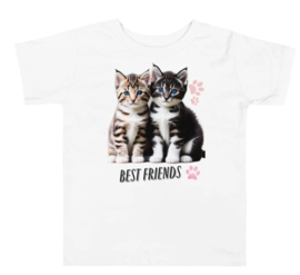Best friends kitten - - t-shirt  -100% katoen