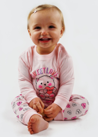 Fun2wear - Baby/Peuter - meisjes - pyjama - Sweet Love