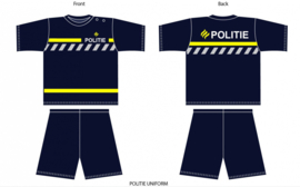 Fun2wear - baby/peuter - Politie uniform - shortama/zomerset