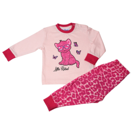 Fun2wear - kleuter/kinder- Little Rebel - Panterprint - pyjama