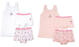 Funderwear - kleuter/kinder/tiener - Ondergoed sets - Princess- 1+1