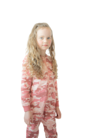 Frogs and dogs  - Stoer Camo pink - kinder/tiener - meisjes - onesie/pyjama