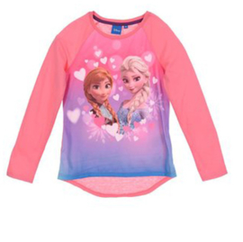 Disney Frozen - Kinder/ kleuter - longsleeve - shirt - Blauw of Roze