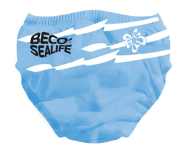 Zwemluier sealife baby model blauw