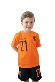 Fun2wear - kleuter/kinder - Elftal shortama/zomerset