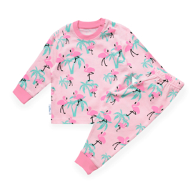 Frogs and dogs  - Flamingo - kinder/tiener - meisjes - pyjama