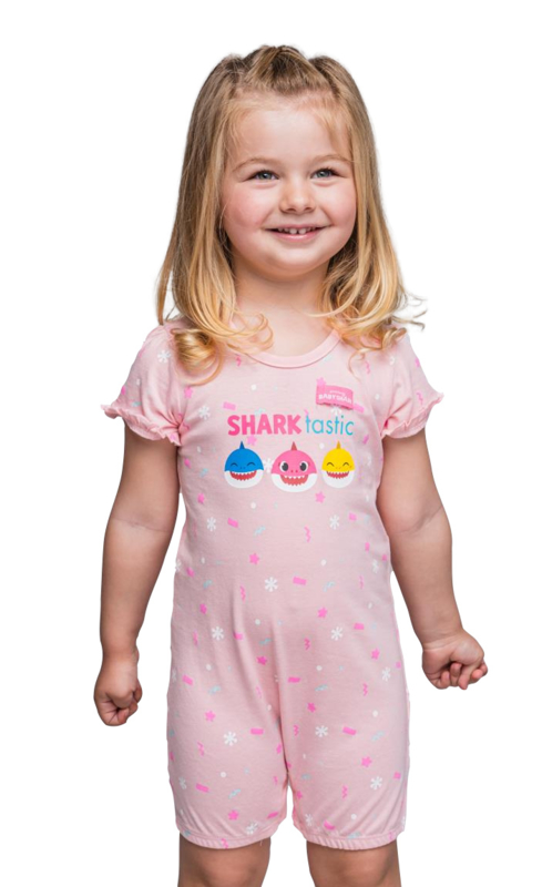 Baby Shark  - baby/peuter - zomerpakje- 100% Jersey katoen