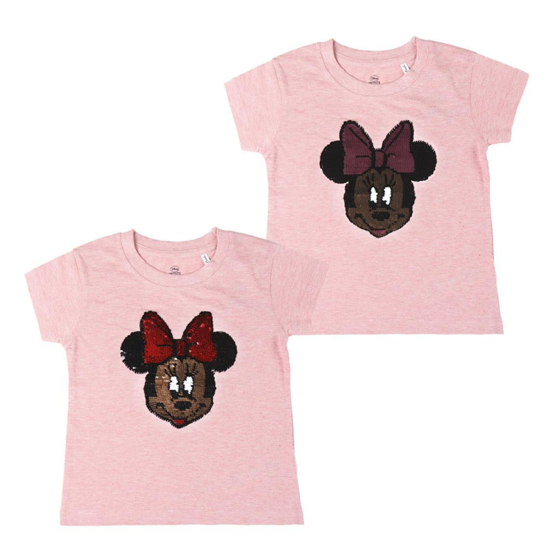 Minnie Mouse t-shirt reversable pailletten 