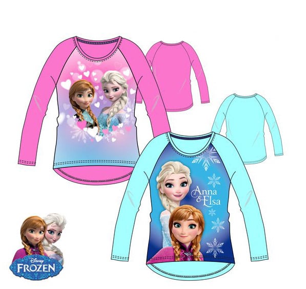 Disney Frozen - Kinder/ kleuter - longsleeve - shirt - Blauw of Roze
