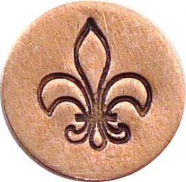 Fleur de Lis, 6mm (UrbanBeader)